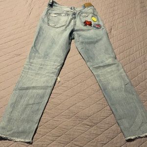 American eagle Keith Haring Mom Jean sz 4